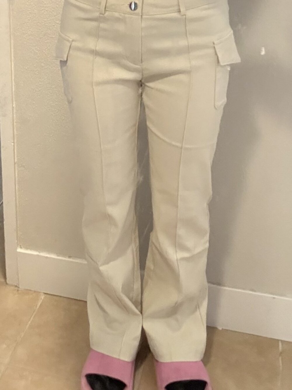 Beige color pants